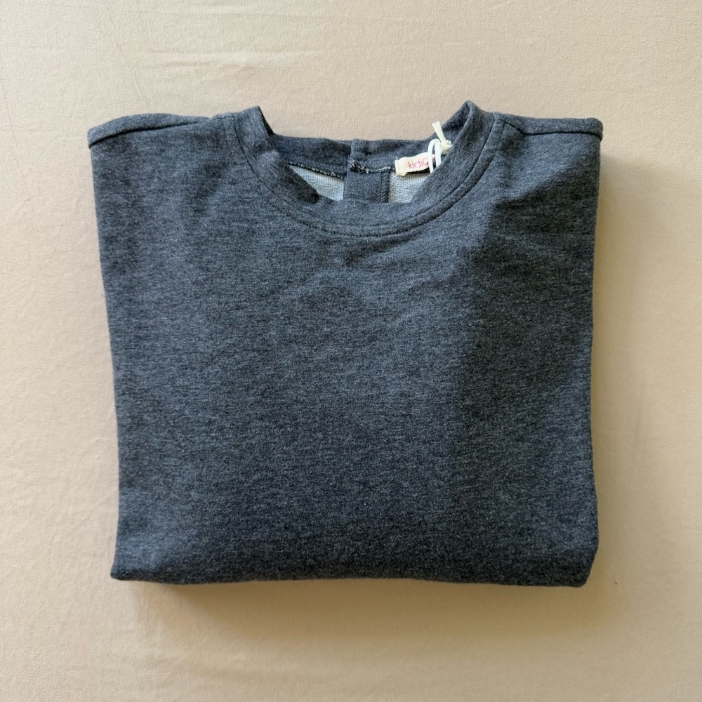 Faux Fur Contrasting Sleeve Top